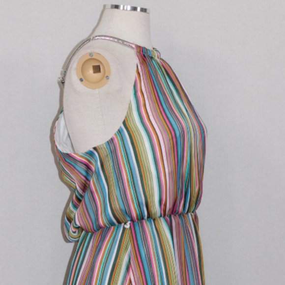 Multi Color Stripe Dress - Picture 8 of 15
